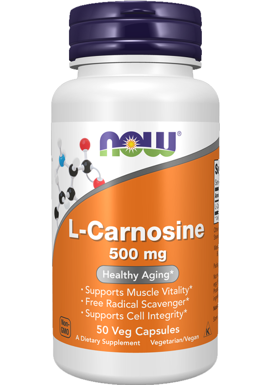 L Carnosine 500 mg 50 Veg Capsules